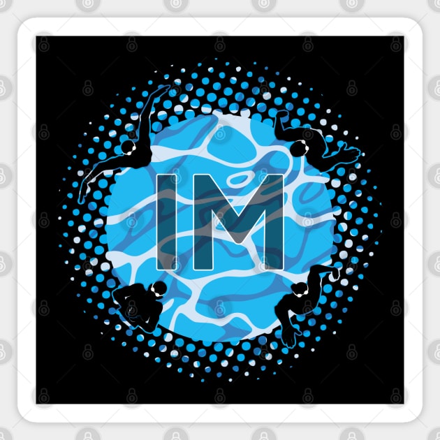 Individual Medley Swim Team Sticker by atomguy